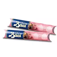 Foto articolo dell\'articolo BACI CARAMELLATO ALLE MANDORLE TUBO 18 PZ X 87,5 GR 