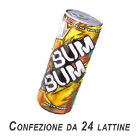 Foto articolo dell\'articolo BUM BUM ENERGY DRINK PEACH 24 PZ X 250 ML