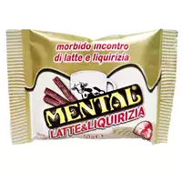 Foto articolo dell\'articolo CARAMELLE MENTAL LATTE & LIQUIRIZIA 12 PZ X 50 GR