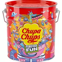 Foto articolo dell\'articolo CHUPA CHUPS GUSTI ASSORTITI LATTA X 150 PZ