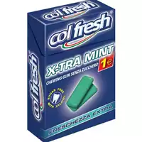 Foto articolo dell\'articolo COLFRESH GUM ASTUCCIO X - TRA MINT SENZA ZUCCHERO X 20 PZ