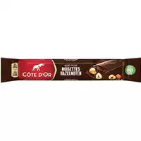 Foto articolo dell\'articolo COTE D'OR BASTONI FONDENTE CON NOCCIOLA 32 PZ X 45 GR