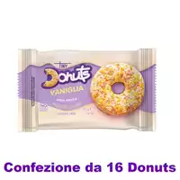 Foto articolo dell\'articolo DONUTS VANIGLIA 16 PZ X 37 GR