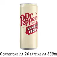 Foto articolo dell\'articolo DR PEPPER VANIGLIA 24 PZ X 0.33 CL