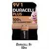 Foto articolo dell\'articolo DURACELL 9 V X 10 PZ