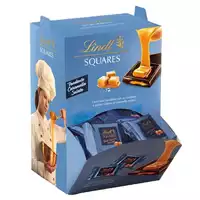 Foto articolo dell\'articolo EXPO LINDT SQUARES FONDENTE E CARAMELLO SALATO 1,2 KG