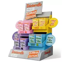 Foto articolo dell\'articolo EXPO' PREPACK ASTUCCI DIETORELLE 80 PZ X 27 GR