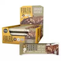 Foto articolo dell\'articolo FULFIL ENERGY BARS CIOCCOLATO E NOCCIOLA 15 PZ X 55 GR