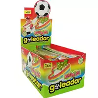 Foto articolo dell\'articolo GOLEADOR DRIBBLING RAINBOW FRUTTA X 144 PZ