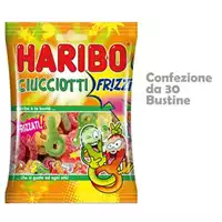 Foto articolo dell\'articolo HARIBO CIUCCIOTTI FRIZZI 30 PZ X 100 GR