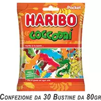 Foto articolo dell\'articolo HARIBO COCCODRI' 30 PZ X 80 GR
