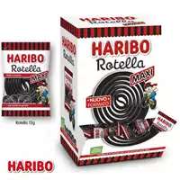 Foto articolo dell\'articolo HARIBO MAXI ROTELLA INCARTATA 200 PZ X 13 GR
