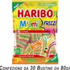 Foto articolo dell\'articolo HARIBO MIAMI FRIZZI 30 PZ X 80 GR