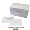 Foto articolo dell\'articolo KARTOS BIGLIETTI DA VISITA F9 200 X 200 PZ