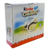 Foto articolo dell\'articolo KINDER CREAMY MILKY & CRUNCHY 24 PZ X 19 GR