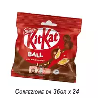 Foto articolo dell\'articolo KIT KAT BALL MILK CHOCOLATE 24 PZ X 36 GR