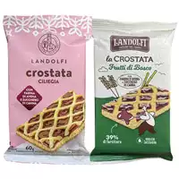 Foto articolo dell\'articolo LANDOLFI CROSTATE CILIEGIA / FRUTTI DI BOSCO 16 PZ X 60 GR