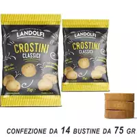 Foto articolo dell\'articolo LANDOLFI CROSTINI CLASSICI 14 PZ X 75 GR