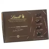 Foto articolo dell\'articolo LINDT DOLCI CAPOLAVORI EXTRA FONDENTI SCATOLA 168 GR