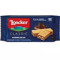Foto articolo dell\'articolo LOACKER WAFER CREMKAKAO 25 PZ X 45 GR