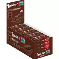 Foto articolo dell\'articolo LOACKER WAFER DOULBE CHOC 25 PZ X 45 GR