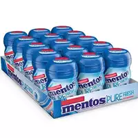 Foto articolo dell\'articolo MENTOS PURE FRESH NANO BOTTLE FRESH MINT BLU SENZA ZUCCHERO SC X 15 PZ