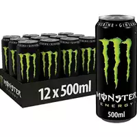 Foto articolo dell\'articolo MONSTER ENERGY DRINK 12 PZ X 500 ML