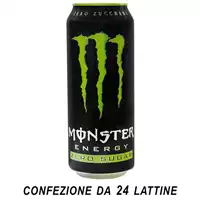 Foto articolo dell\'articolo MONSTER ENERGY DRINK GREEN ZERO ZUCCHERI 24 PZ X 500 ML