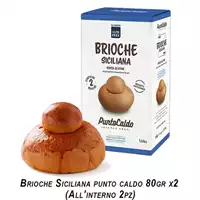 Foto articolo dell\'articolo NUTIFREE PUNTO CALDO BRIOCHE SICILIANA SENZA GLUTINE SC 2 PZ X 80 GR