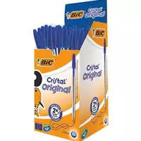 Foto articolo dell\'articolo PENNE BIC CRISTAL BLU X 50 PZ