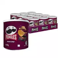 Foto articolo dell\'articolo PRINGLES TEXAS BBQ 12 PZ X 40 GR