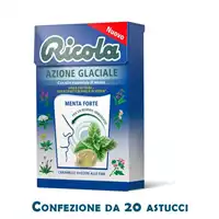 Foto articolo dell\'articolo RICOLA AZIONE GLACIALE SENZA ZUCCHERO ASTUCCIO X 20 PZ