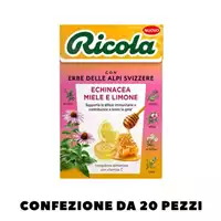 Foto articolo dell\'articolo RICOLA ECHINACEA, MIELE E LIMONE ASTUCCIO X 20 PZ