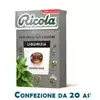Foto articolo dell\'articolo RICOLA LIQUIRIZIA SENZA ZUCCHERO ASTUCCIO X 20 PZ