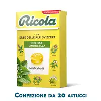 Foto articolo dell\'articolo RICOLA MELISSA - LIMONCELLA SENZA ZUCCHERO ASTUCCIO X 20 PZ
