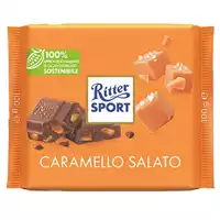 Foto articolo dell\'articolo RITTER SPORT CARAMELLO SALATO 12 PZ X 100 GR