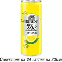 Foto articolo dell\'articolo SAN BENEDETTO THE' LIMONE 24 PZ X 330 ML
