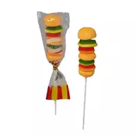 Foto articolo dell\'articolo SPIEDINO BURGER GUMMY 60 PZ X 19 GR
