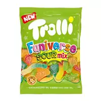 Foto articolo dell\'articolo TROLLI FUNIVERSE SOUR MIX 12 PZ X 100 GR