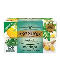 Foto articolo dell\'articolo TWININGS INFUSO MORINGA, ZENZERO E MANGO X 20 FILTRI