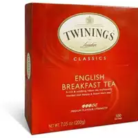 Foto articolo dell\'articolo TWININGS TEA ENGLISH BREAKFAST SC X 100 FILTRI
