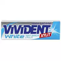 Foto articolo dell\'articolo VIVIDENT XYLIT WHITE SENZA ZUCCHERO STICK X 40 PZ