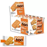 Foto articolo dell\'articolo YOO! HOO WAFFLE CREMA DI ALBICOCCA SC X 12 PZ