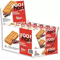 Foto articolo dell\'articolo YOO! HOO WAFFLE CREMA DI CACAO X 12 PZ