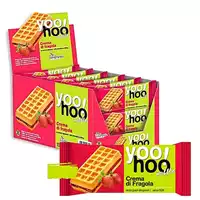 Foto articolo dell\'articolo YOO! HOO WAFFLE CREMA DI FRAGOLA SC X 12 PZ