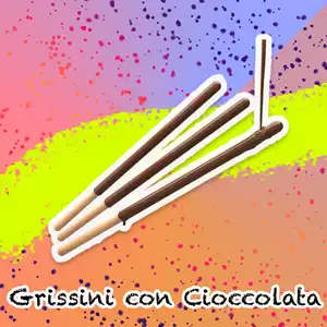 GRISSINI CON CIOCCOLATA