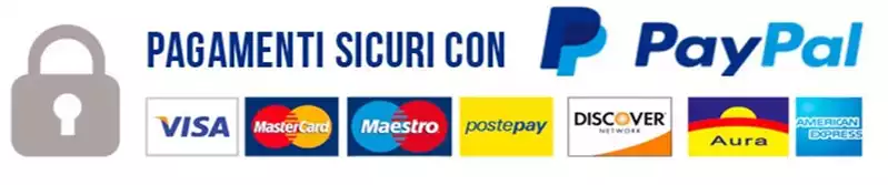 Pagamenti sicuri con PayPal
